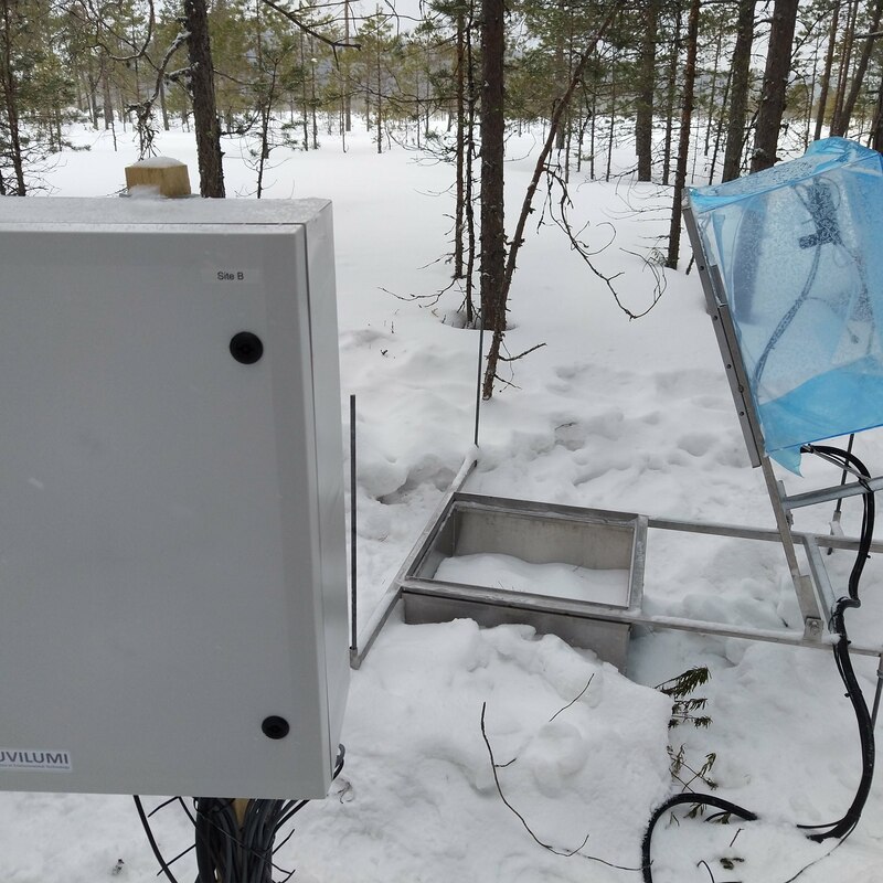 Alfred-Wegener-Institut (Germany): Design, implementation and maintenance of an automated chamber measurement system to study GHG balance on a boreal peatland.